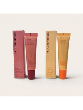 Ole Henriksen "Limited Edition" Pout Preserve Peptide Lip Treatment x2 NIB